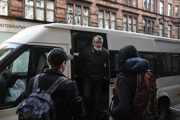 Peter Krykant parks a white van on the streets of Glasgow to give people a safe space to inject illegal drugs. “People don’t get any more opportunities after they’re dead,” he said.